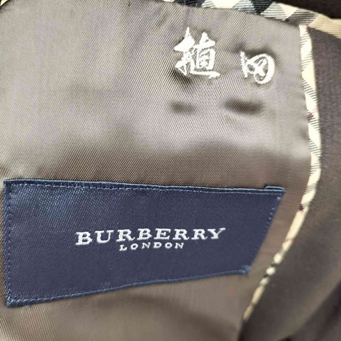 バーバリーロンドン BURBERRY LONDON 3Bテーラードジャケット フェイクスエード アマレッタ メンズ JPN:M