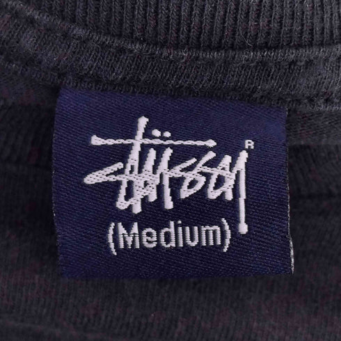 ステューシー Stussy 90-00S Dinosaur Tshirt ダイナソー Tシャツ 袖&裾シングル メンズ import:M