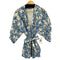 ザラ ZARA 花柄 ボタンレス ガウンジャケット レディース import:XS