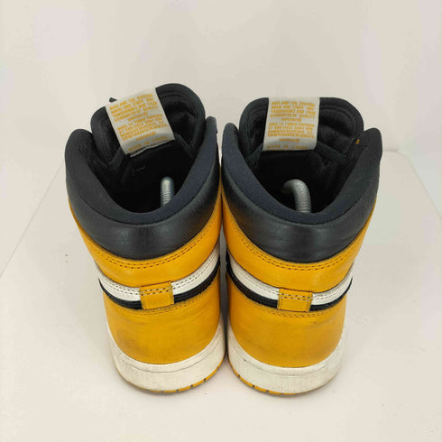ジョーダンブランド JORDAN BRAND AIR JORDAN 1 RETRO HIGH OG YELLOW TOE タクシー ハイカットスニーカー メンズ JPN:26.5