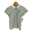 ラコステスポーツ LACOSTE SPORT 総柄 S/S ポロシャツ レディース 40