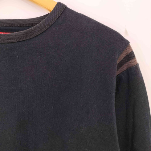 シュプリーム Supreme 初期 紙タグ リブ切替 ロングスリーブ Tシャツ メンズ import:L