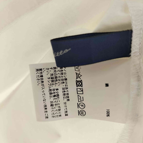 ソフィット Soffitto ハーフジップオーバーサイズブラウス レディース