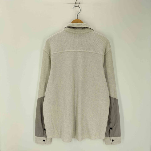 エルエルビーン L.L.Bean 80s ワッフル 切替 ニットシャツ メンズ JPN:L