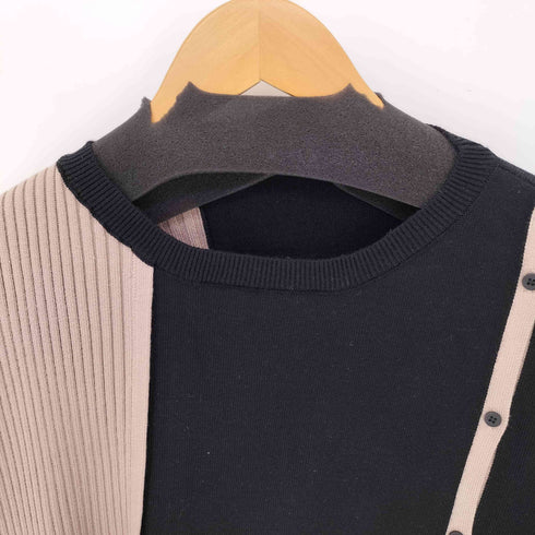 パターントルソー PATTERNTORSO 配色デザインニット レディース ONE SIZE