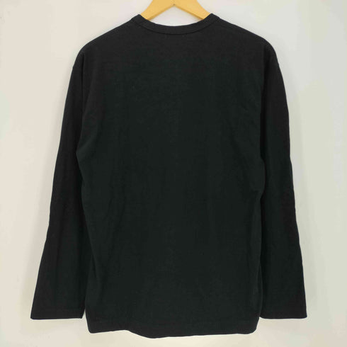 コムデギャルソンオム COMME des GARCONS HOMME 田中オム 銀タグ アクリルレーヨン Vネック スキッパー ロングスリーブ Tシャツ メンズ