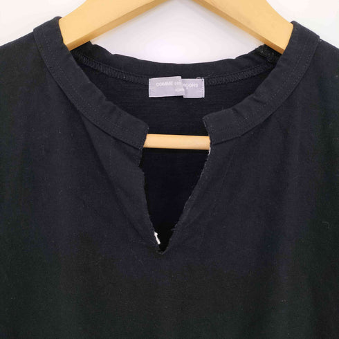 コムデギャルソンオム COMME des GARCONS HOMME 田中オム 銀タグ アクリルレーヨン Vネック スキッパー ロングスリーブ Tシャツ メンズ