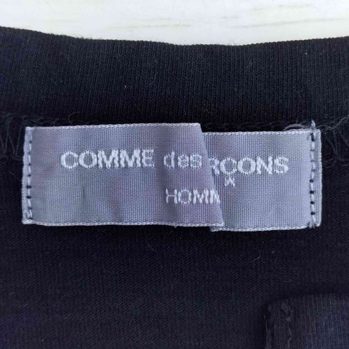 コムデギャルソンオム COMME des GARCONS HOMME 田中オム 銀タグ アクリルレーヨン Vネック スキッパー ロングスリーブ Tシャツ メンズ