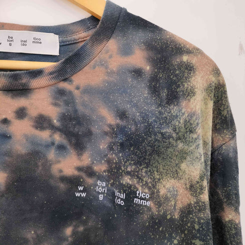 バル BAL LOGO TIE DYE LS TEE ロゴタイダイロングスリーブTシャツ メンズ JPN:1