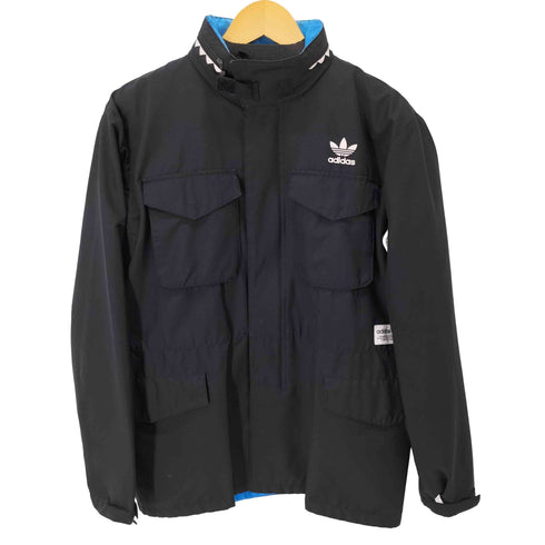 アディダスオリジナルス adidas Originals キルティングライナー付 トレフォイルロゴプリントプリント メンズ JPN:0