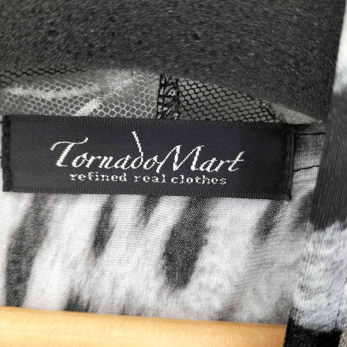 トルネードマート TORNADO MART レオパード レイヤードカットソー メンズ JPN:L