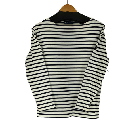 セントジェームス SAINT JAMES ボーダーボートネックTシャツ レディース EUR:46