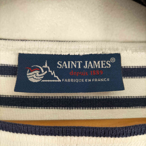 セントジェームス SAINT JAMES ボーダーボートネックTシャツ レディース EUR:46