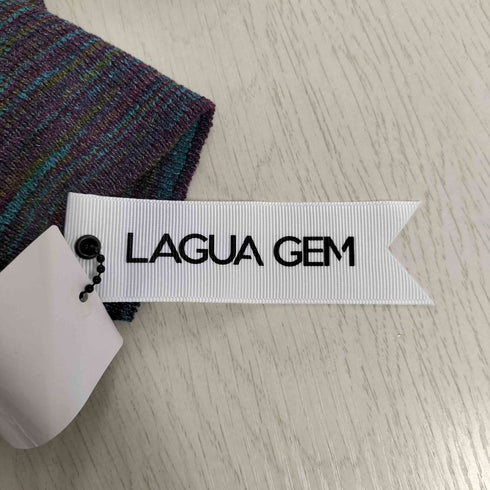 ラグアジェム LAGUA GEM MIX COLOR HALTER M/OP ミックスカラー ミディワンピース レディース JPN:S
