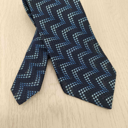 ケンゾーオム KENZO HOMME MADE IN ITALY シルク混総柄ネクタイ メンズ