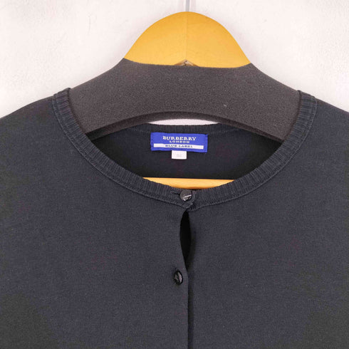 バーバリーブルーレーベル BURBERRY BLUE LABEL コットン混ニットカーディガン レディース JPN:38