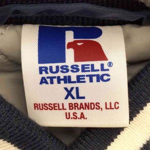 ラッセルアスレチック RUSSELL ATHLETIC 裏地キルティング スタジャン メンズ XL
