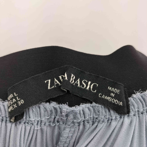 ザラ ZARA ワイドプリーツパンツ レディース JPN:L