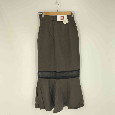 リエンダ rienda シアーヘムマーメイドJ/W SK スカート レディース JPN:M
