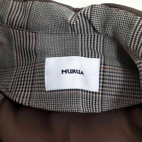 ムルーア MURUA マテリアルミックストレンチコート レディース FREE