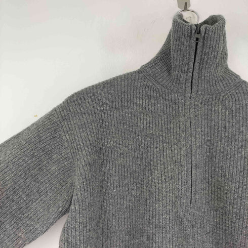 ユニクロシー UNIQLO:C プレミアムラムハーフジップセーター レディース S
