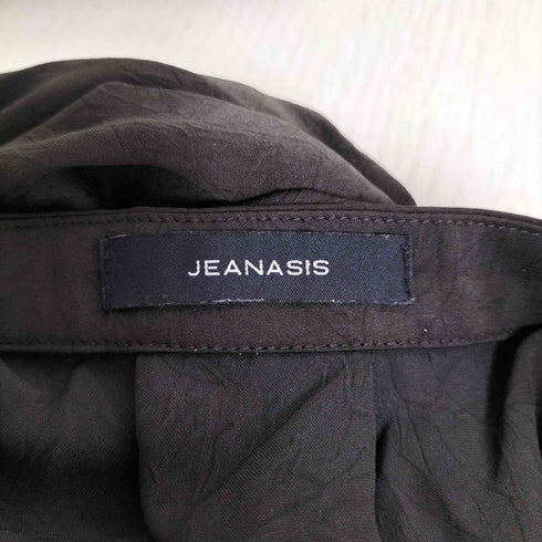 ジーナシス JEANASIS ワッシャーサテンショルダータックブラウス レディース FREE