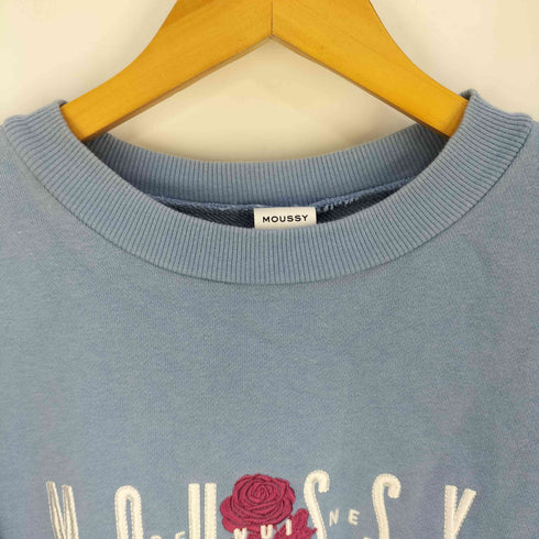 マウジー moussy SILHOUETTE PO プルオーバー スウェット レディース FREE