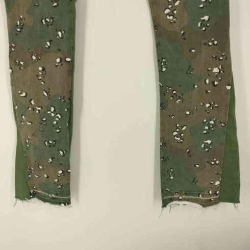 valabasas COMMANDER 2.0 STACKED CAMO チョコチップカモ 迷彩柄 フレア カーゴ パンツ メンズ 34