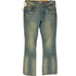 ジャックローズ JACKROSE ウォッシュド ダメージ 加工 ブーツカット フレア デニム パンツ メンズ JPN:S