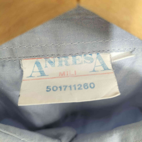 ANRESA L/S ワークシャツ メンズ MILI