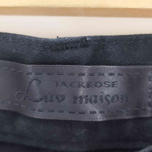ジャックローズラブメゾン JACK ROSE Luv maison コーティング ウエスタン ヨーク ブーツカット フレア パンツ メンズ JPN:42