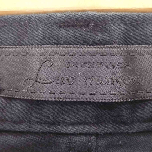 ジャックローズラブメゾン JACK ROSE Luv maison コーティング ウエスタン ヨーク ブーツカット フレア パンツ メンズ JPN:42