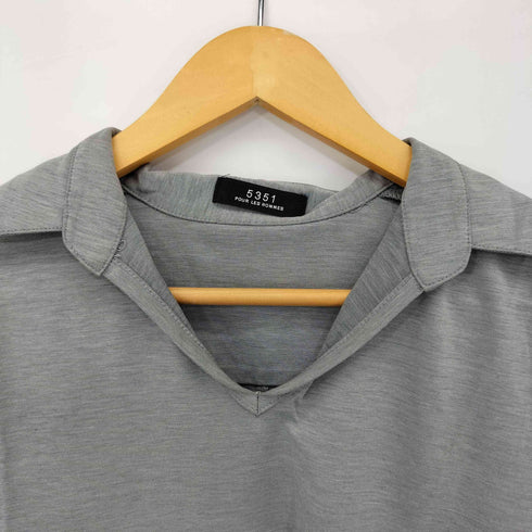 ゴーサンゴーイチプールオム 5351 POUR LES HOMMES スキッパーポロシャツ メンズ JPN:3