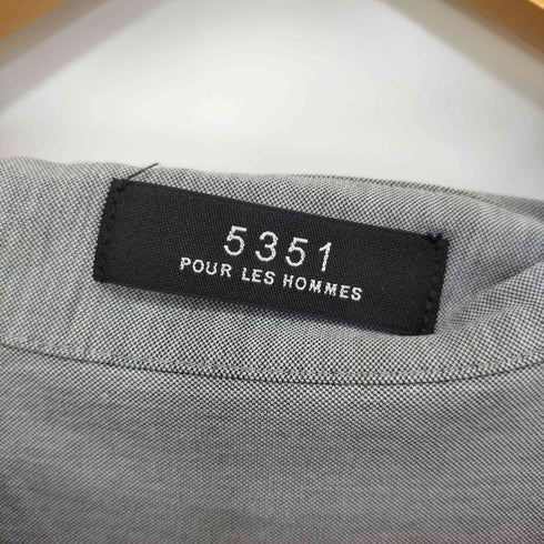 ゴーサンゴーイチプールオム 5351 POUR LES HOMMES スキッパーポロシャツ メンズ JPN:3