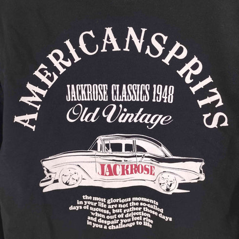 ジャックローズ JACKROSE AMERICANSPRITS 両面 プリント ジップアップ パーカー メンズ JPN:3