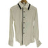 ジャックローズラブメゾン JACK ROSE Luv maison バイカラー ラメ ライン L/S ポリシャツ メンズ JPN:M