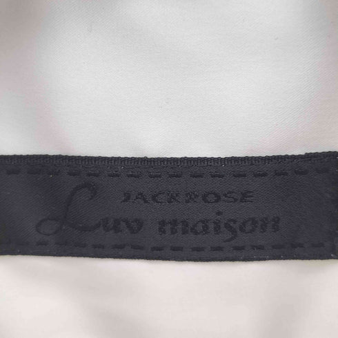 ジャックローズラブメゾン JACK ROSE Luv maison バイカラー ラメ ライン L/S ポリシャツ メンズ JPN:M