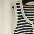 ザラ ZARA ストライプ柄ニットベスト レディース US S