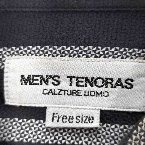 メンズティノラス MENS TENORAS L/S ストライプ シャツ メンズ FREE