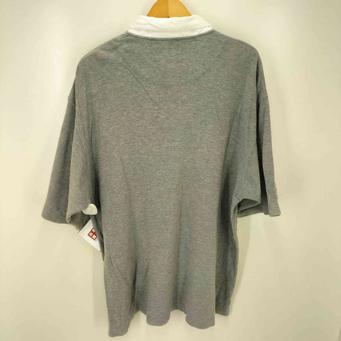 ティンバーランド Timberland ハーフジップ S/S ラガー ポロシャツ メンズ import:L