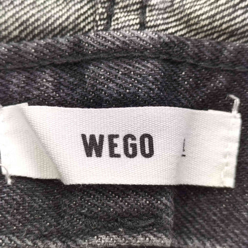 ウィゴー WEGO ブラックデニムバギーパンツ メンズ JPN:L