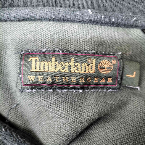 ティンバーランド Timberland ボーダー S/S ポロシャツ メンズ import:L