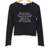 ラグアジェム LAGUA GEM LETTERING L/T レタリング ロングスリーブ Tシャツ レディース FREE