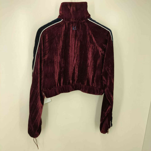 led.tokyo 23AW VELOUR TRACK SHORT JACKET ベロア トラック ショート ジャケット レディース JPN:38
