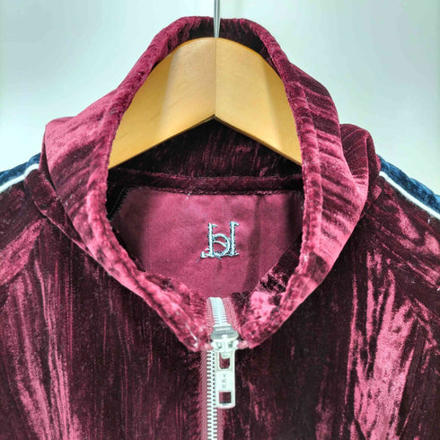 led.tokyo 23AW VELOUR TRACK SHORT JACKET ベロア トラック ショート ジャケット レディース JPN:38