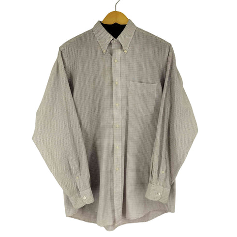 John martin 90S L/S BD グラフチェックシャツ メンズ 16-34