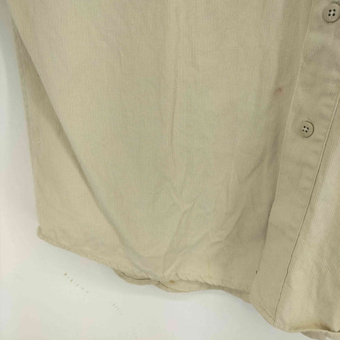 フラップポケット S/S コーデュロイシャツ メンズ JPN:L