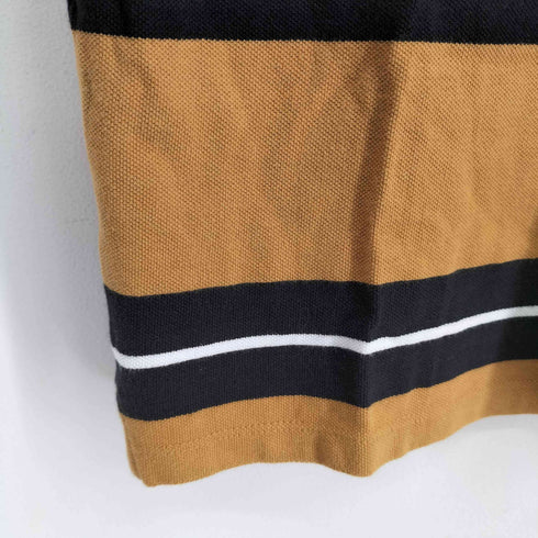ティンバーランド Timberland ロゴ刺繍 S/S ボーダー ポロシャツ メンズ JPN:L