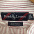 ラルフローレン RALPH LAUREN BIG SHIRT ポニー刺繍 フロントポケット ストライプ BD L/S シャツ メンズ import:L