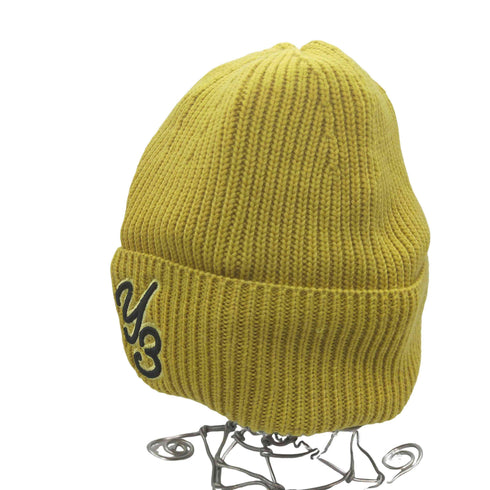 ワイスリー Y-3 23SS Logo-Patch Wool Beanie ロゴパッチ ウール ビーニー レディース